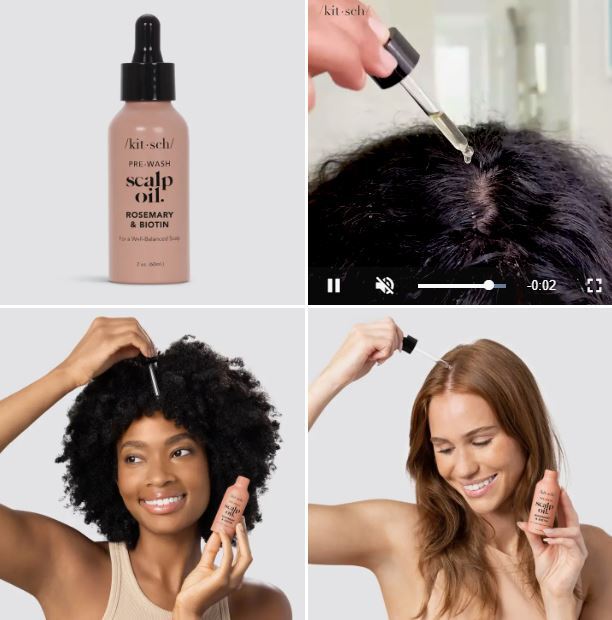 Detailed Tr Pre Wash Scalp Oil Background in HD